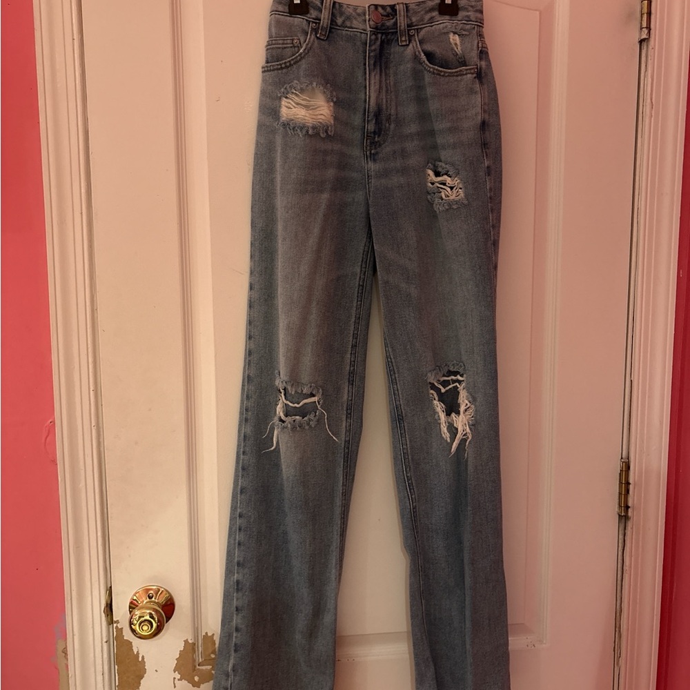 PacSun Blue Straight Leg Jeans Classic Denim